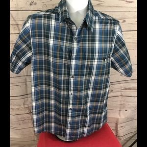 Marmot Eldridge Men’s Short Sleeve Button Up. Size L. Gently worn